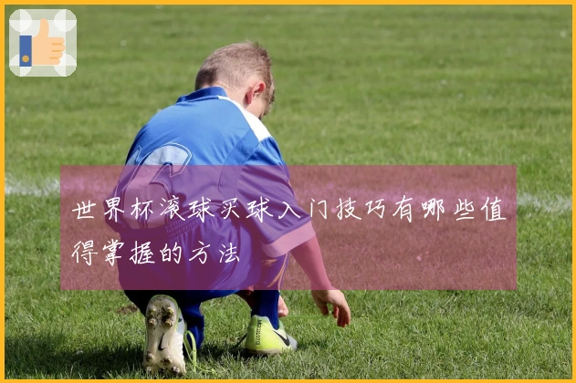 世界杯滚球买球入门技巧有哪些值得掌握的方法